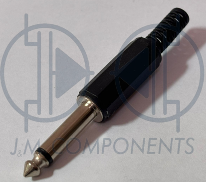 CONECTOR PLUG PARA AUDIO 6.3MM